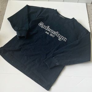Balenciaga long sleeve toddler
